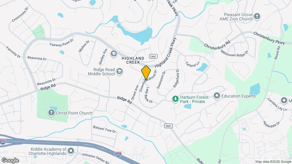 7501 Lady Bank Dr Map and Location Details