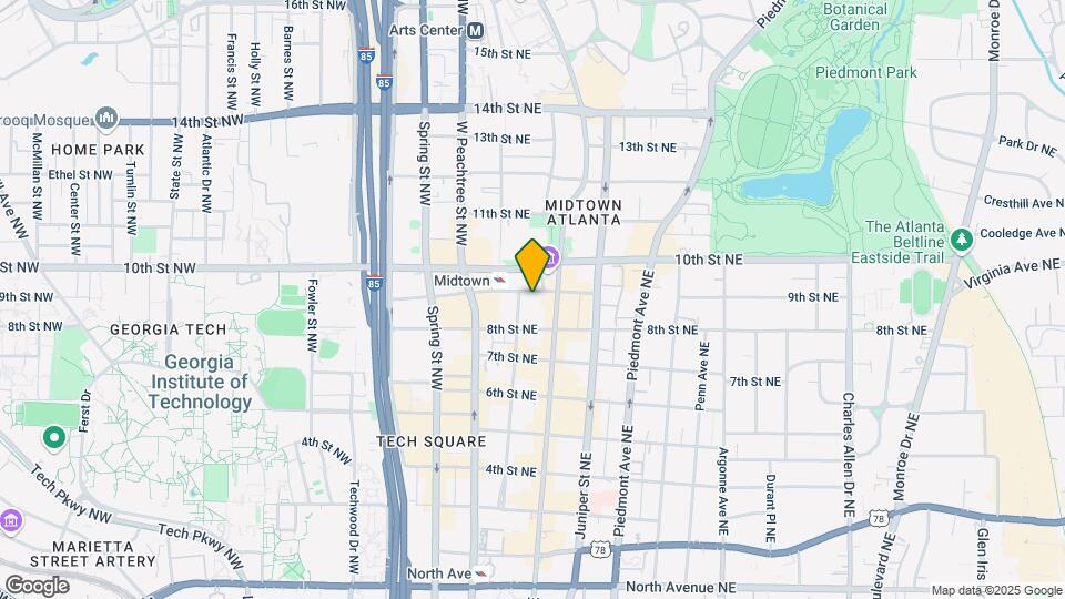 Cotting Court Condominiums Map and Location Details