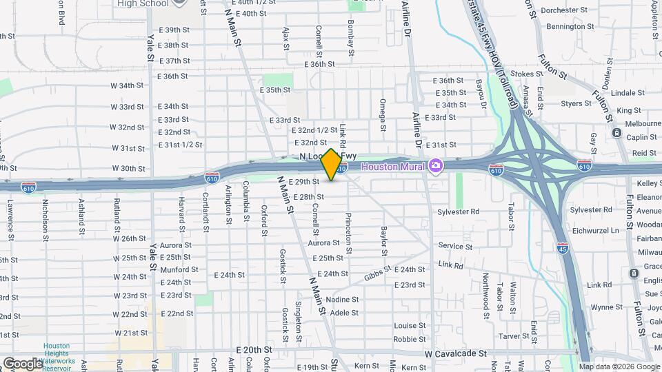 826 E 29th St Map and Location Details