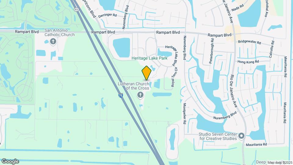 2160 Heron Lake Dr Map and Location Details