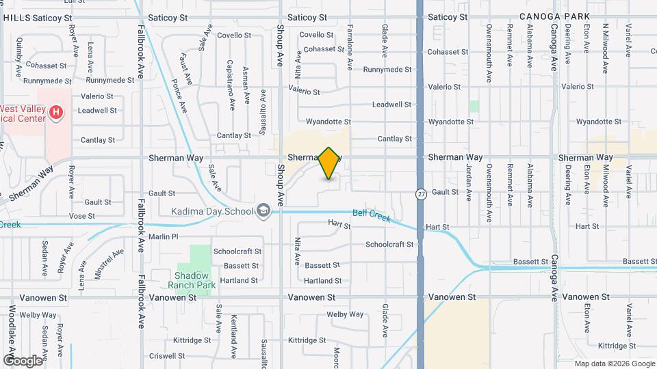 7131 N Farralone Ave, Unit 47 Map and Location Details