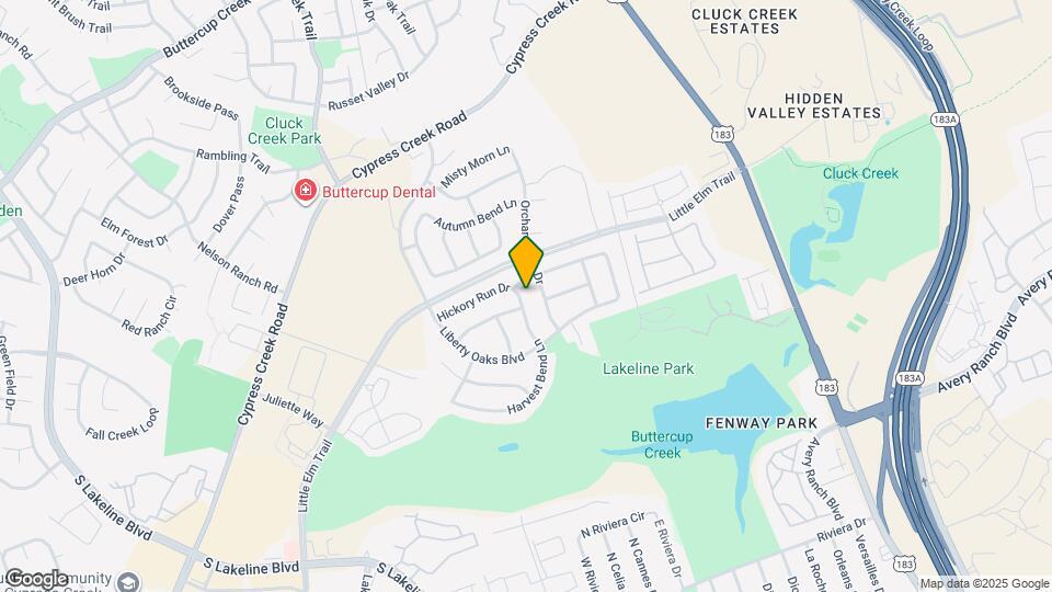 1404 Harvest Bend Ln Map and Location Details