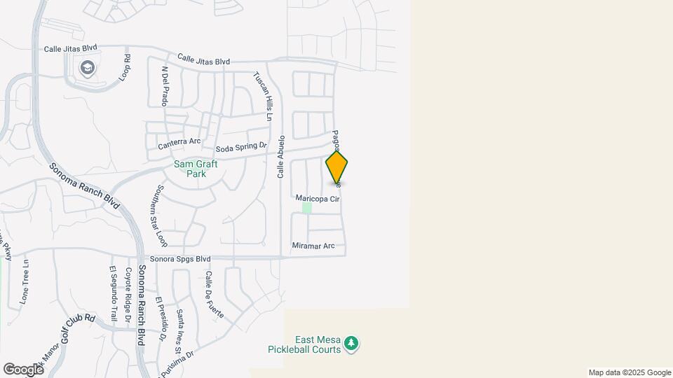 2491 Pagosa Hills Ave Map and Location Details