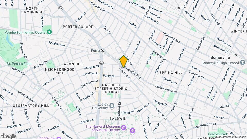 361 Beacon St, Unit 2 Map and Location Details