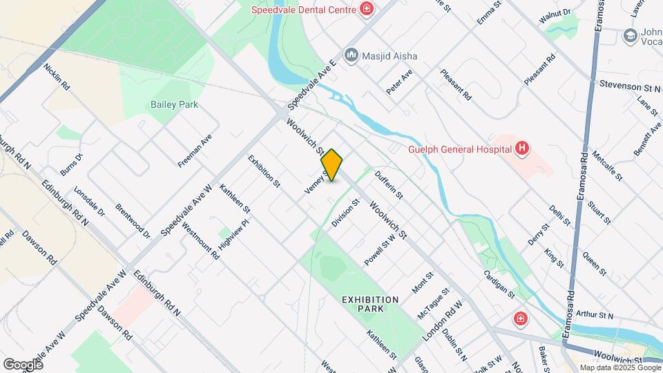 524 Woolwich St Map and Location Details