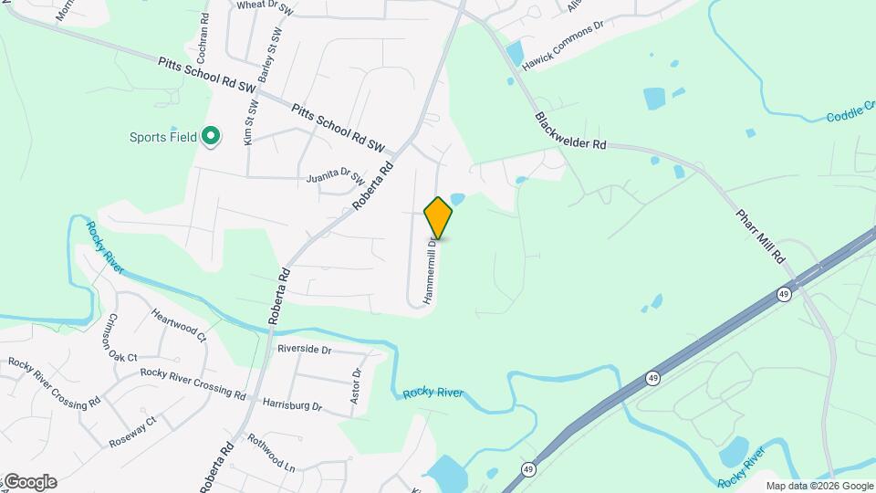 5529 Hammermill Dr Mapa y Detalles de la Ubicación