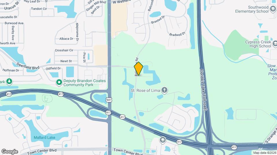 12816 Enclave Dr Map and Location Details