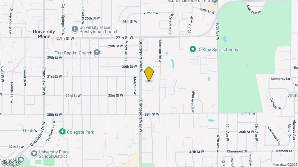 7406 31st Street Ct W Map and Location Details