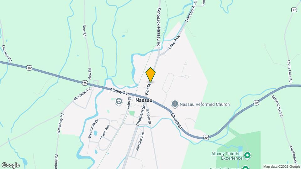 20 Elm St Map and Location Details