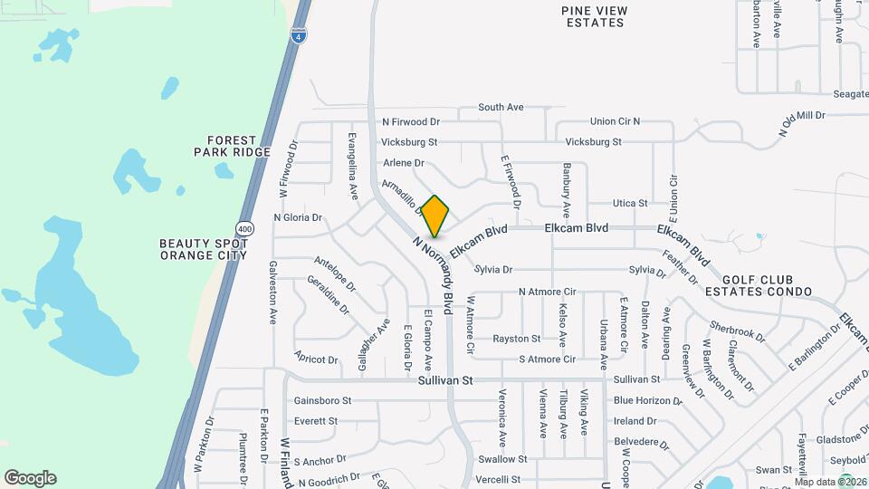 2149 N Normandy Blvd Map and Location Details