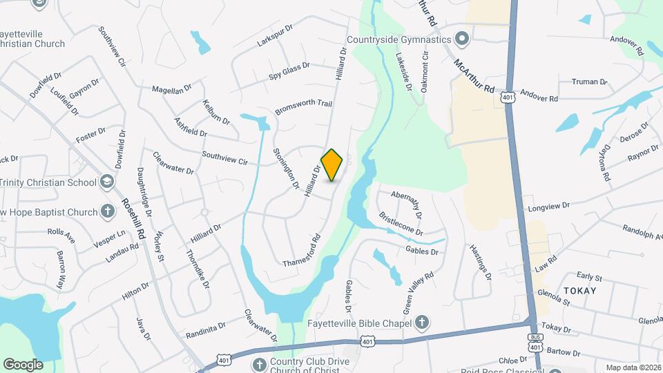 3470 Thamesford Rd Map and Location Details