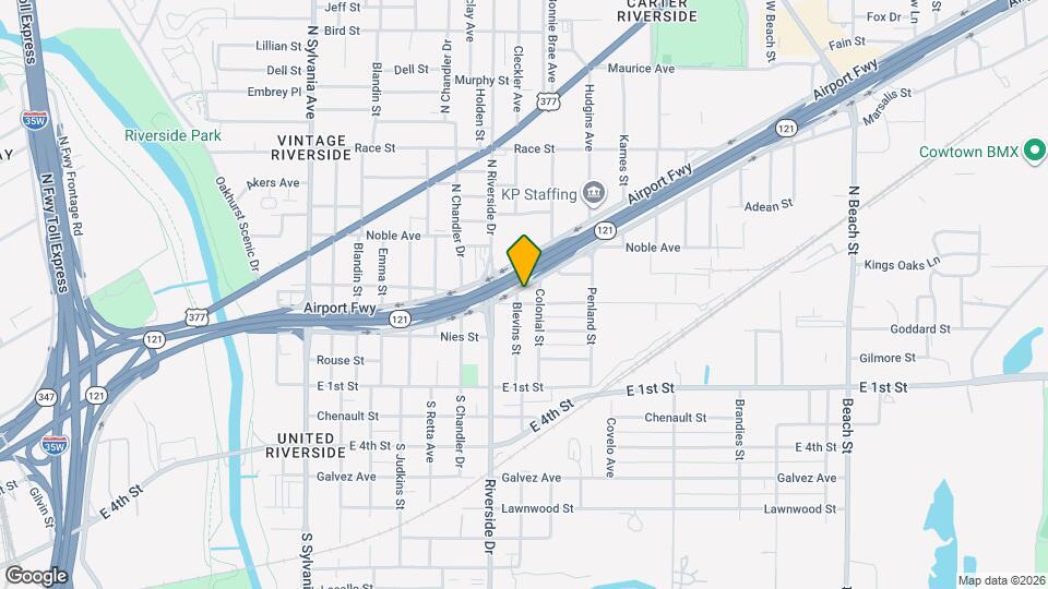 306 Blevins St Map and Location Details
