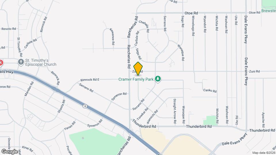 20158 Rimrock Rd E Map and Location Details