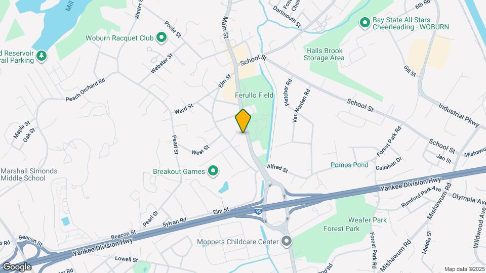 846 Main St, Unit 3 Map and Location Details