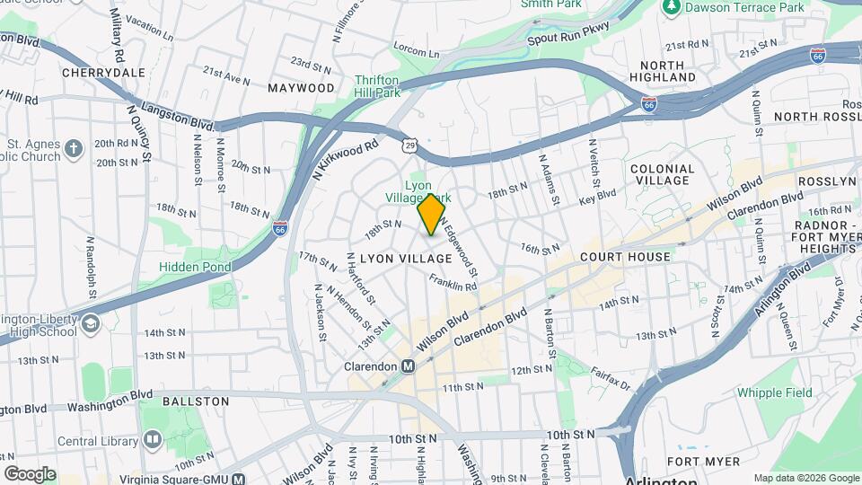 2819 Key Blvd Mapa y Detalles de la Ubicación