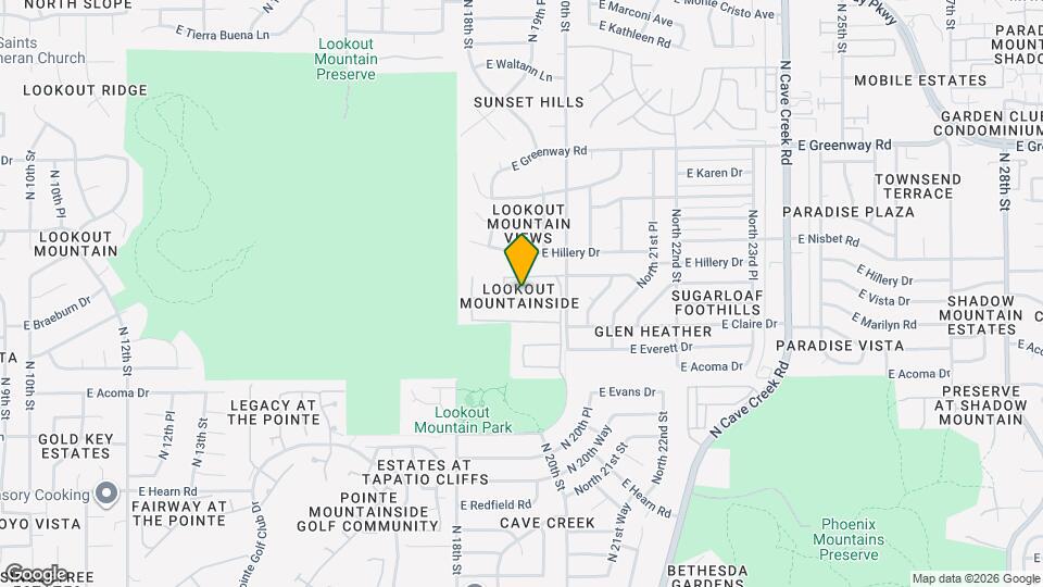 1918 E Marilyn Rd Map and Location Details