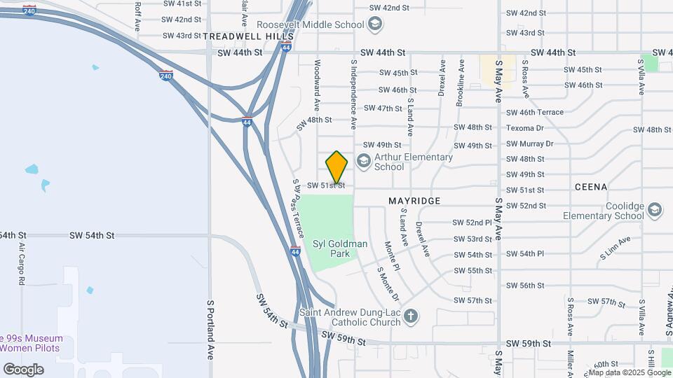 3316 SW 51st St Map and Location Details