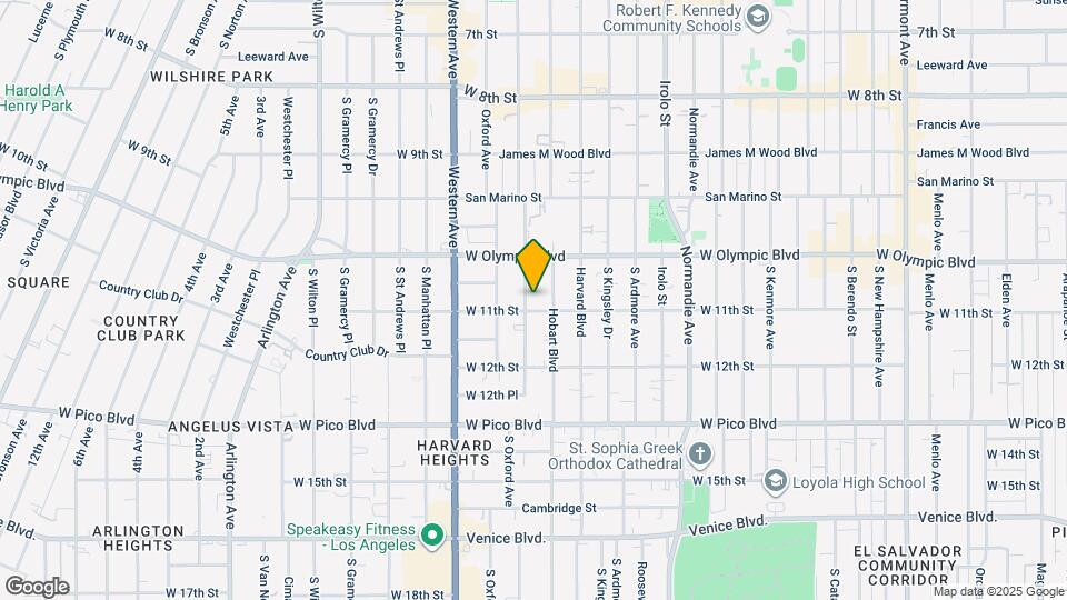 1046 Serrano Ave Map and Location Details