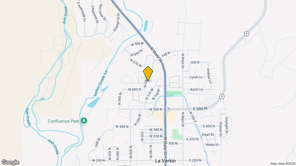 636 N 220 W Map and Location Details