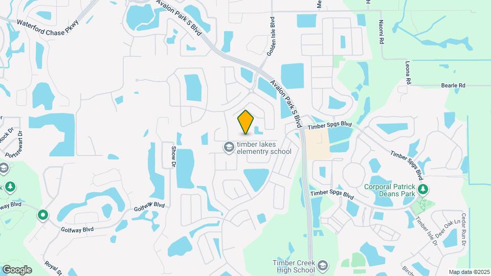1643 Malon Bay Dr Map and Location Details