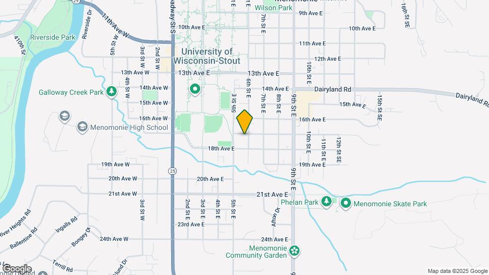 1703 6th St E Map and Location Details
