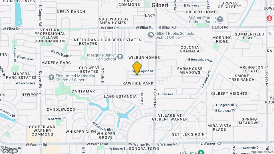114 W Rawhide Ave Map and Location Details