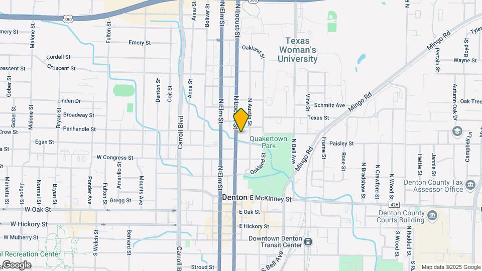 804 N Locust St Map and Location Details