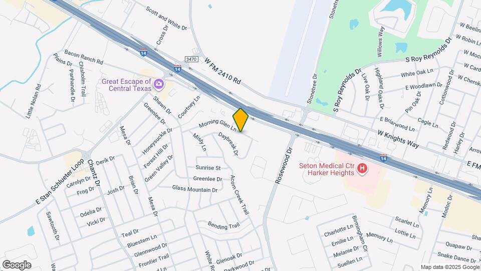 5210 Morning Glen Ln Map and Location Details