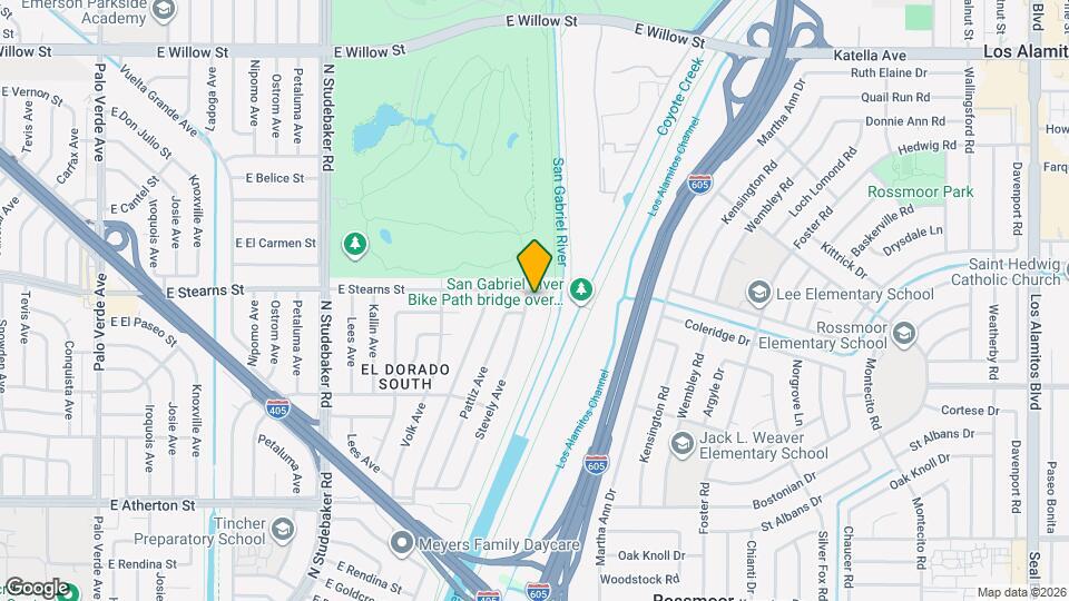 2154 Stevely Ave Mapa y Detalles de la Ubicación
