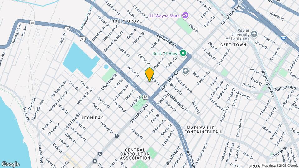 8205 Nelson St, Unit A Map and Location Details