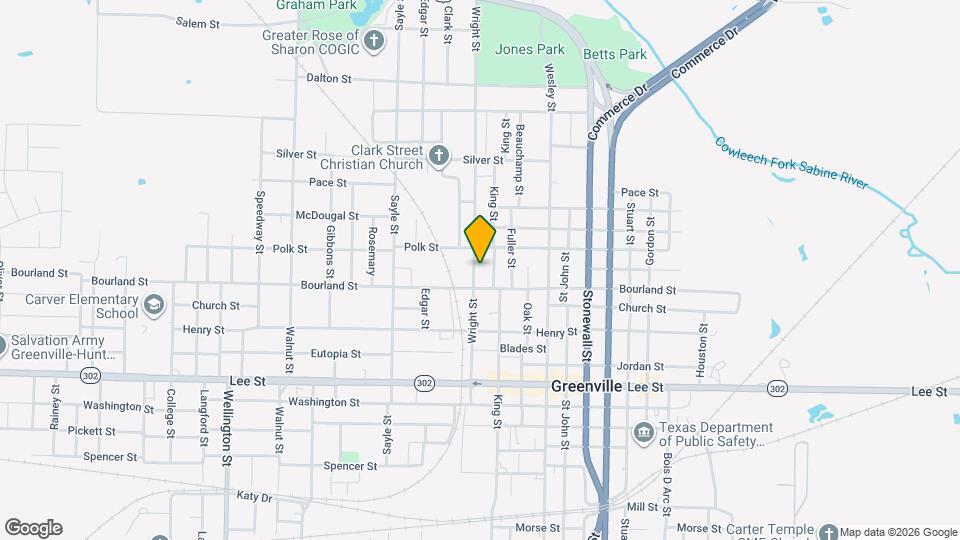 1901 Wright St Map and Location Details