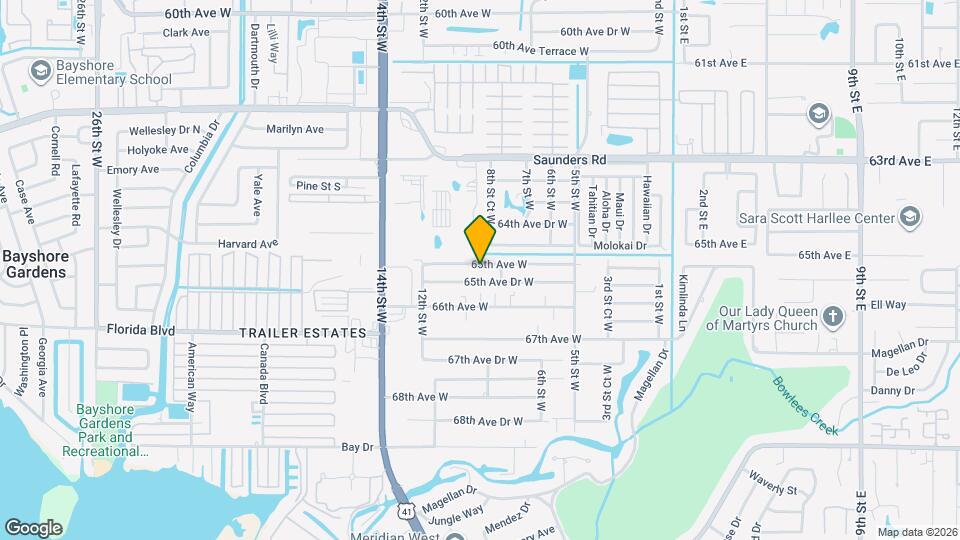 816 65th Ave W Map and Location Details