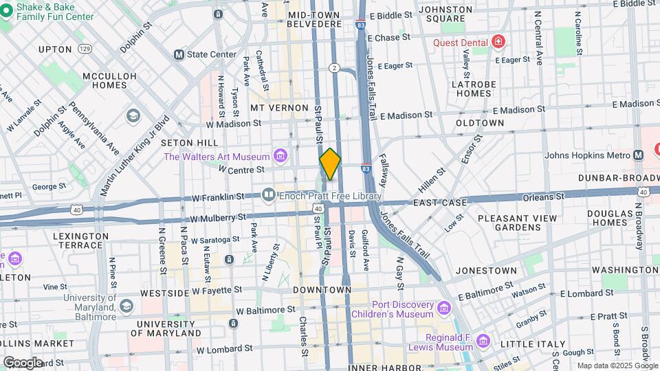 Standard Map and Location Details