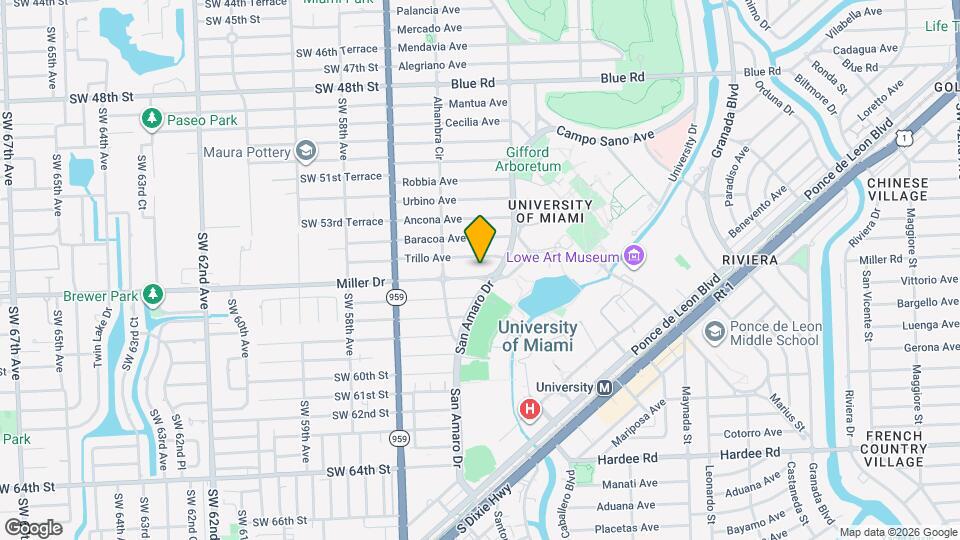 1431 Miller Rd Map and Location Details