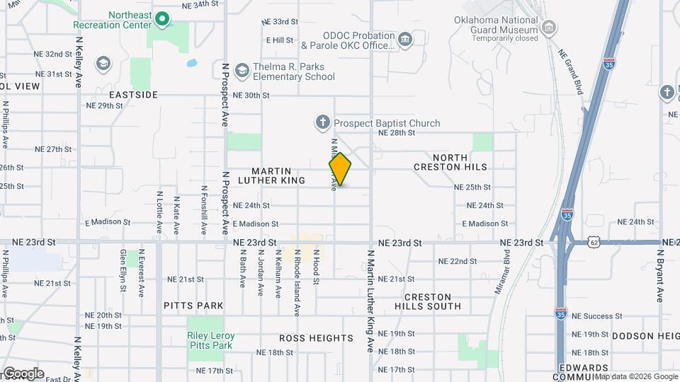 1904 NE 25th St Map and Location Details