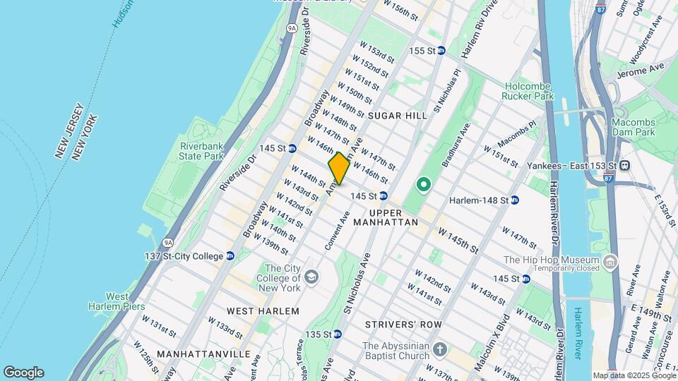 469 W 144th St Mapa y Detalles de la Ubicación