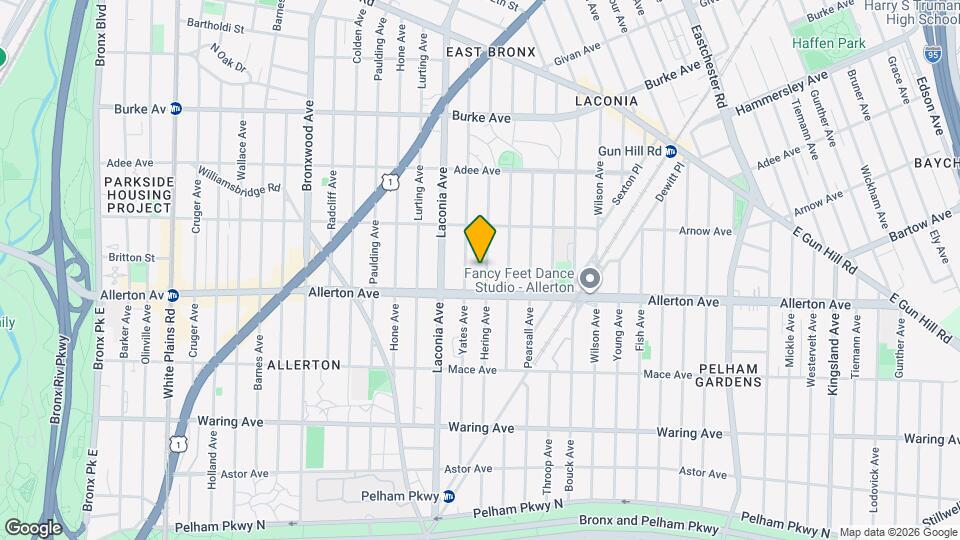 2721 Hering Ave Map and Location Details