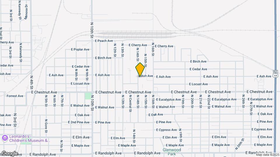 1017 N 14th St Map and Location Details