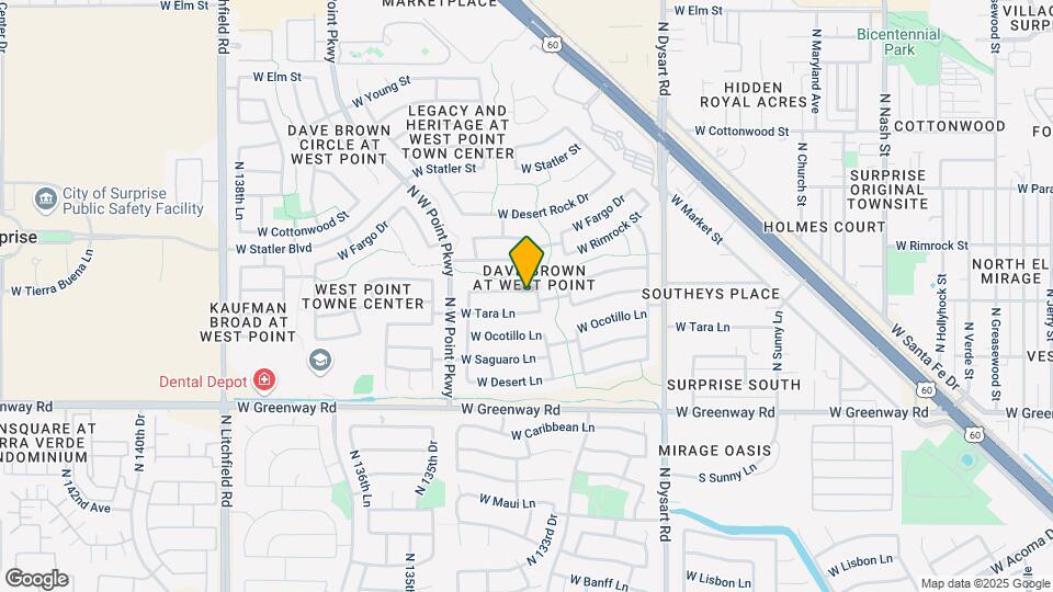 13359 W Ironwood St Mapa y Detalles de la Ubicación