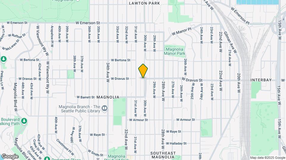 3059 30th Ave W, Unit 3059 Map and Location Details