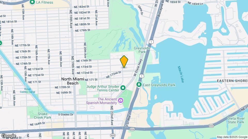 17201 NE 23rd Ave Mapa y Detalles de la Ubicación