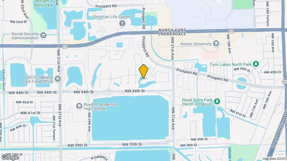 4470 Gramercy Dr Map and Location Details