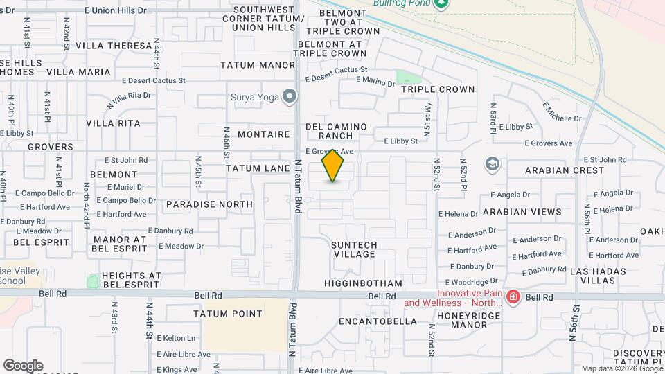 4848 E Muriel Dr Map and Location Details