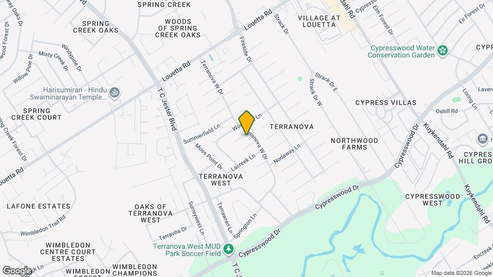 5507 Slashwood Ln Map and Location Details