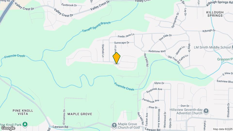 93 Moonglow Dr Map and Location Details