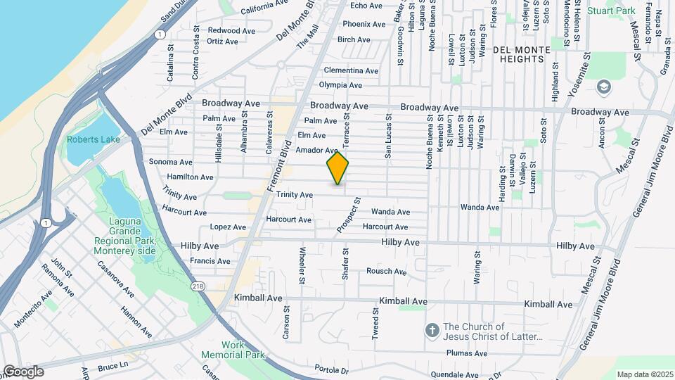 1089 Trinity Ave Mapa y Detalles de la Ubicación