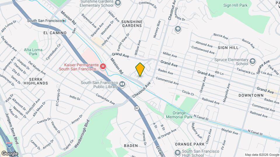 920 Mission Rd Map and Location Details