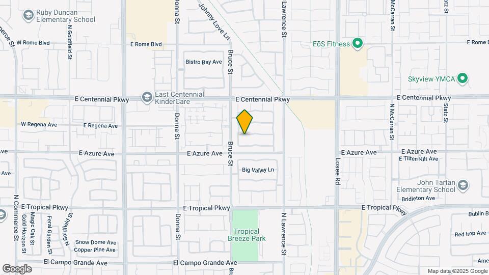 1417 Sagebrush Ranch Way Map and Location Details