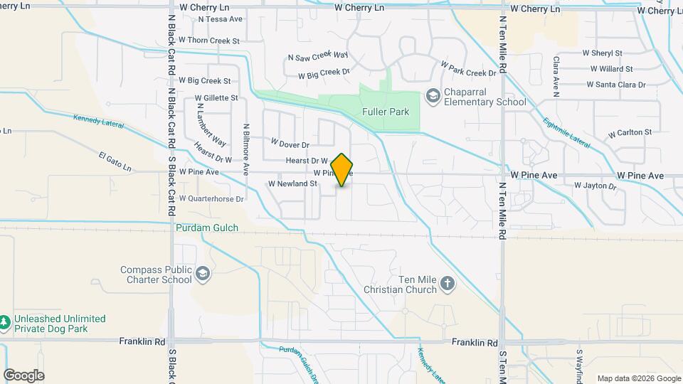 754 N Scotney Ave Map and Location Details