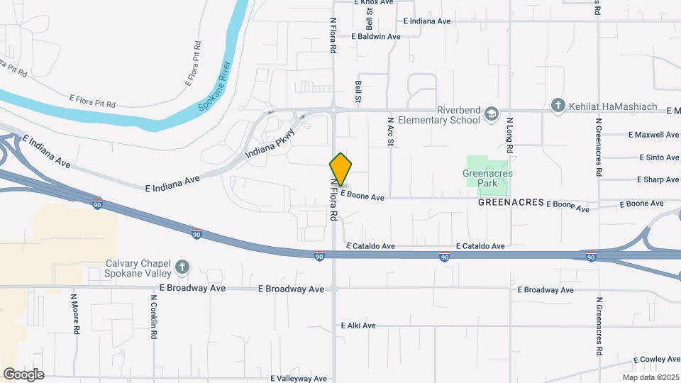 17123 E Boone Ave Map and Location Details
